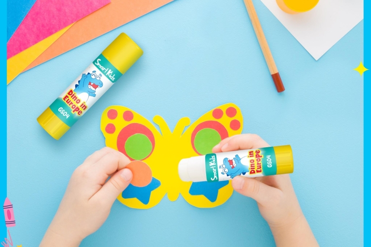 SMARTKIDS GS04 RA MẮT ĐẦU 2026, KEO KHÔ DÁN GIẤY KHÔ NHANH 60 GIÂY, AN TOÀN CHO BÉ