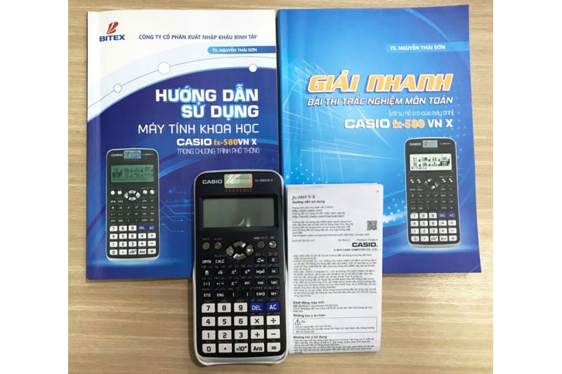 Trọn bộ tài liệu hướng dẫn cách sử dụng Máy tính Casio fx-580VN X