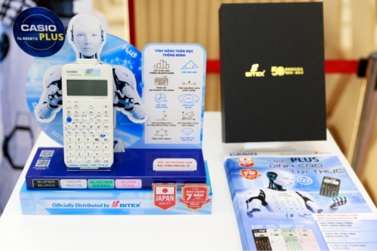 CASIO FX-880BTG PLUS: THAO TÁC QUEN THUỘC, BỨT PHÁ TRẢI NGHIỆM 