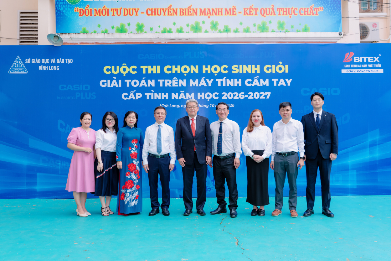 VĨNH LONG: DẤU ẤN CUỘC THI GIẢI TOÁN TRÊN MÁY TÍNH CẦM TAY VÀ KHÔNG GIAN TRẢI NGHIỆM SẢN PHẨM HỌC ĐƯỜNG