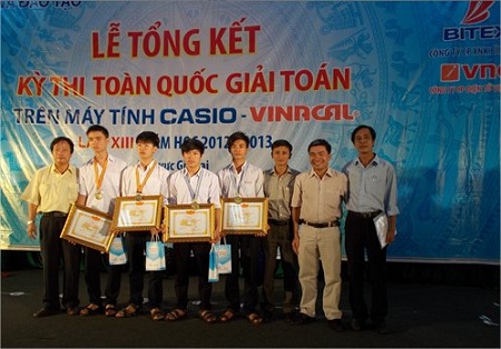 4 em học sinh của tỉnh Đắk Lắk đạt giải nhất