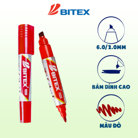 Bút lông dầu mực đỏ PM01