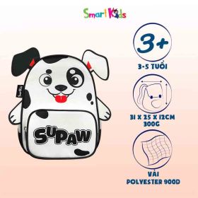Ba lô MG Safari-Supaw B-002 Trắng đen