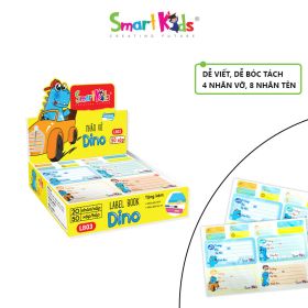 Nhãn vở Dino LB03 (20 tem|xấp)