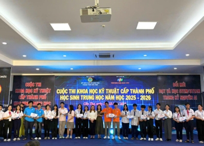 BITEX đồng hành cùng Cuộc thi Khoa học Kỹ thuật cấp thành phố tại TP. Cần Thơ