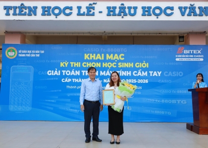 KỲ THI GIẢI TOÁN TRÊN MÁY TÍNH CẦM TAY TP. CẦN THƠ NĂM HỌC 2025 - 2026: GẦN 2.000 THÍ SINH DỰ THI 