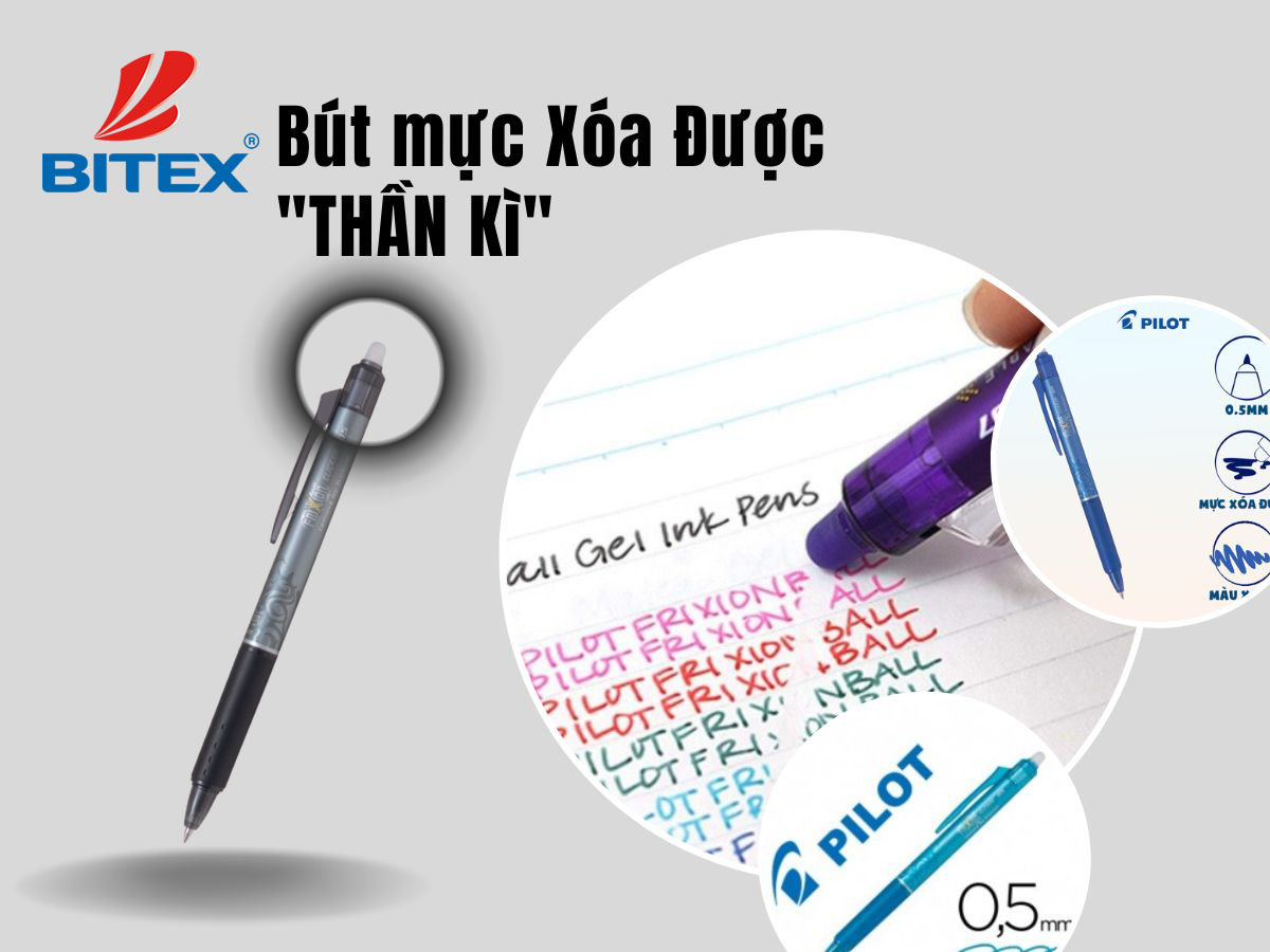Bút mực xóa được có gì “thần kỳ” mà nhiều người muốn sử dụng?