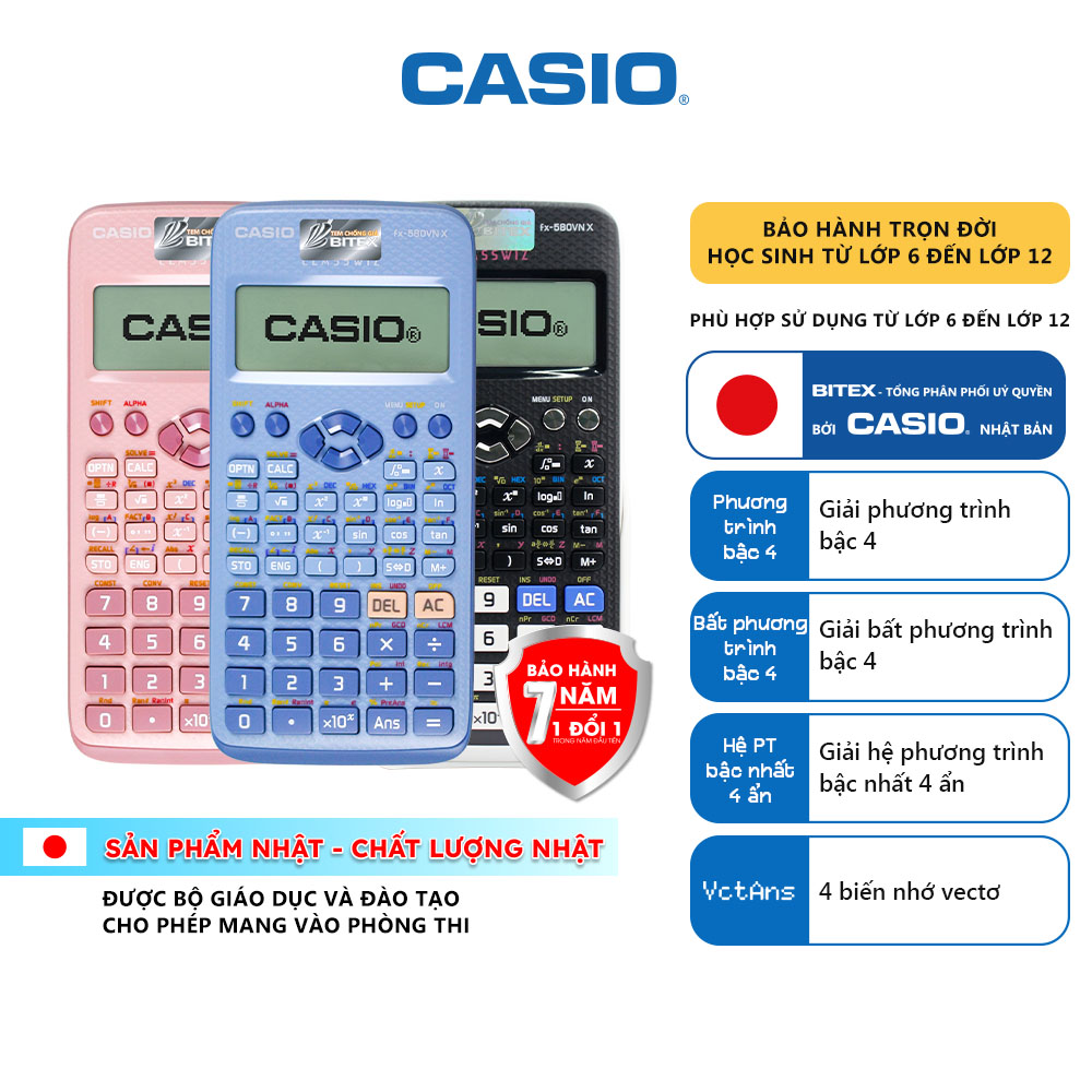 Máy tính Casio fx-580VN X