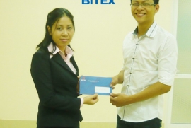 BITEX Trao học bổng cho tân sinh viên đại học
