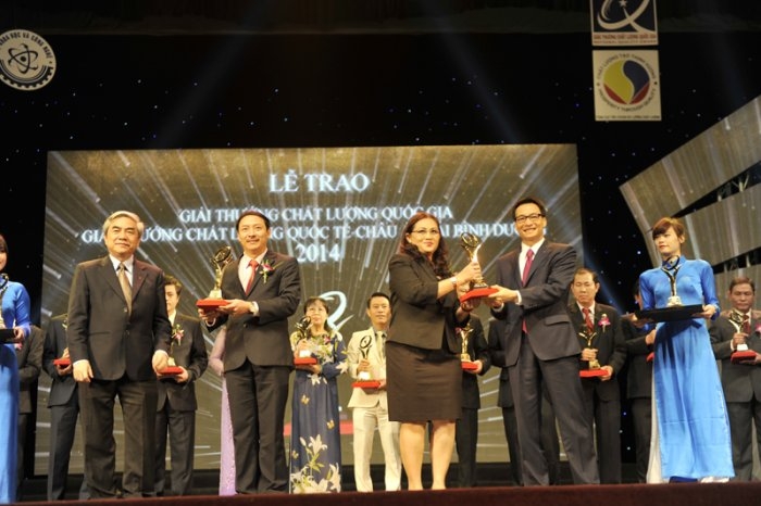 Tường thuật: Lễ trao giải Giải thưởng Chất lượng Quốc gia 2014 tại Hà Nội