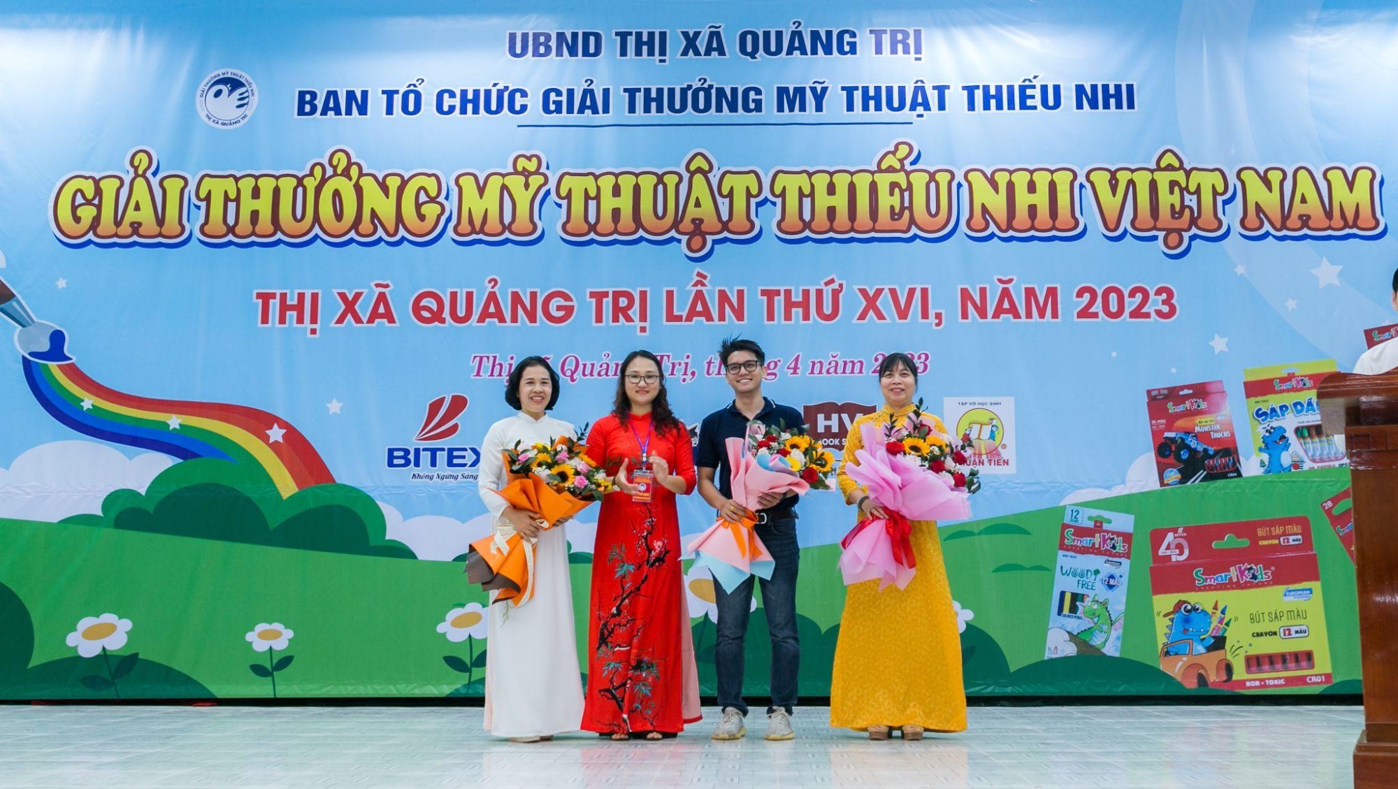Bitex tài trợ cuộc thi vẽ cho học sinh thị xã Quảng Trị
