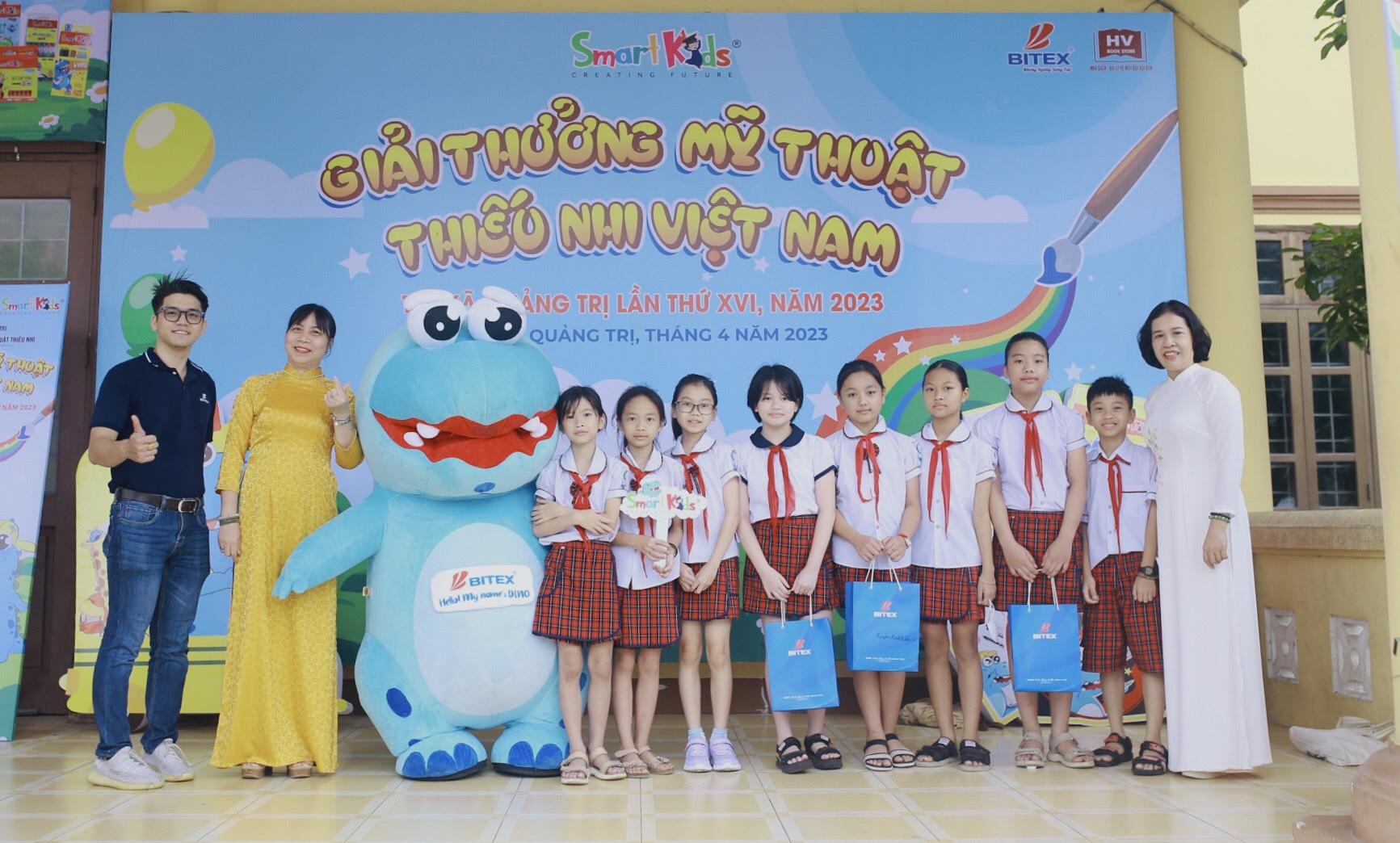Bitex tài trợ cuộc thi vẽ cho các em học sinh tại thị xã Quảng Trị