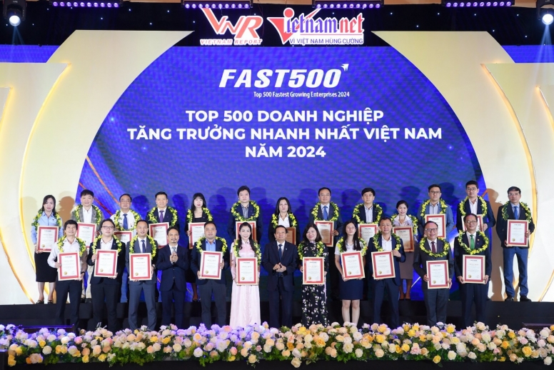 BITEX ĐƯỢC VINH DANH TOP 500 DOANH NGHIỆP TĂNG TRƯỞNG NHANH NHẤT VIỆT NAM 2024