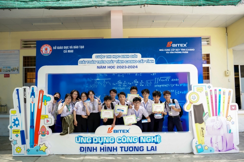 Cà Mau tổ chức Cuộc thi “Học sinh giỏi giải toán trên máy tính cầm tay” dành cho học sinh trung học năm 2023-2024