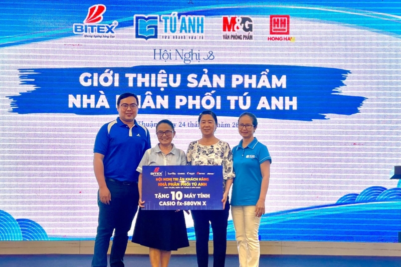 BITEX đồng hành cùng Hội nghị khách hàng của nhà phân phối Tú Anh tại Ninh Thuận