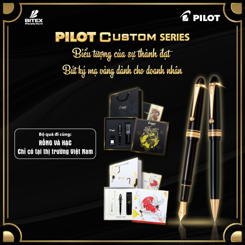 Pilot Custom 743 – Tuyệt tác bút ký từ Nhật Bản