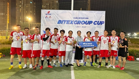 BITEX GROUP tổ chức giải bóng đá "BITEX GROUP CUP 2023" lần 1
