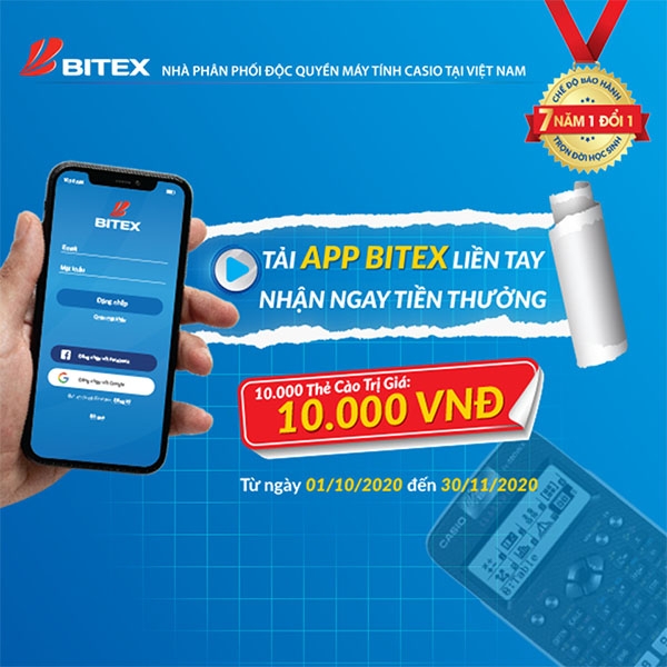 Tải App liền tay, nhận ngay tiền thưởng cùng BITEX