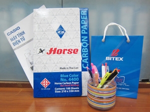 Bitex thông báo thay đổi mẫu bao bì giấy than xanh Horse 4400