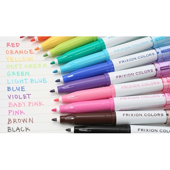 Bút Highlight Xoá Được Frixion Colors – Sản Phẩm Tạo “High” Cho Mọi Lứa Tuổi của Bút Pilot