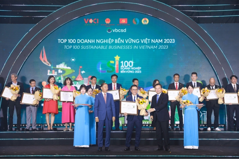 BITEX tiếp tục lọt "Top 100 Doanh nghiệp Bền vững” tại Việt Nam