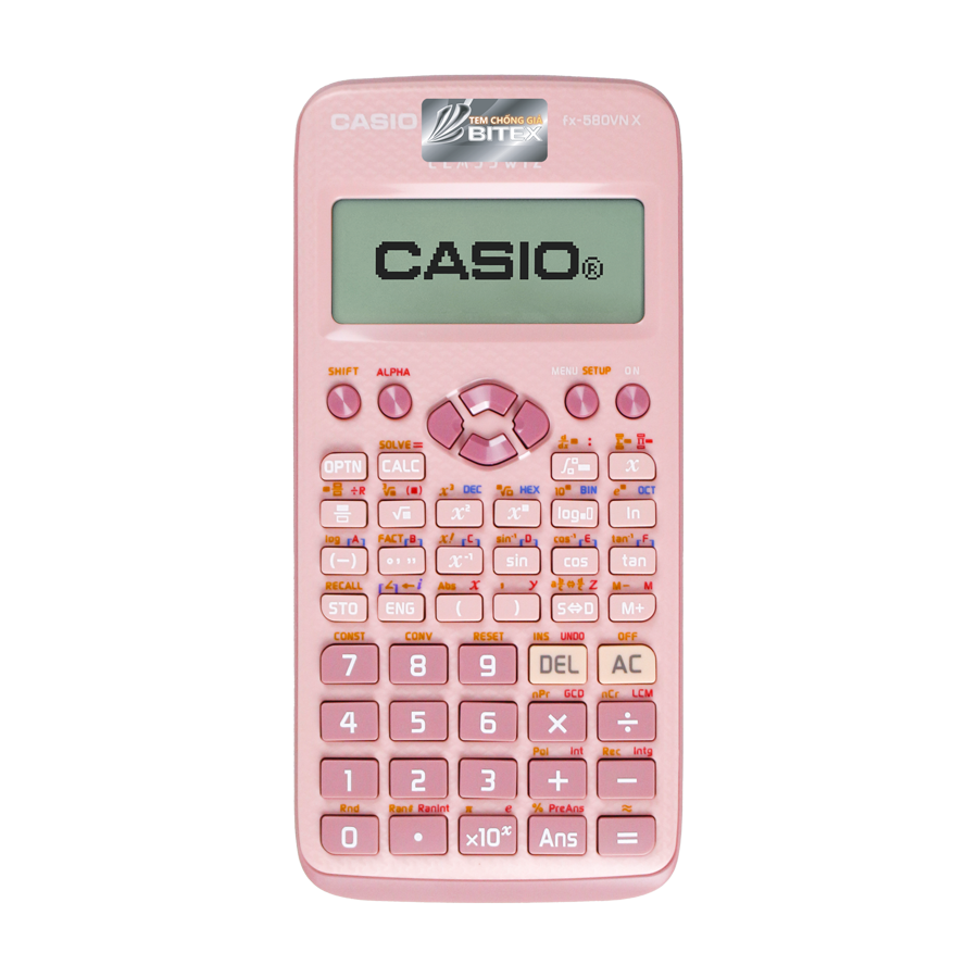 Casio fx-580VN X PK màu hồng