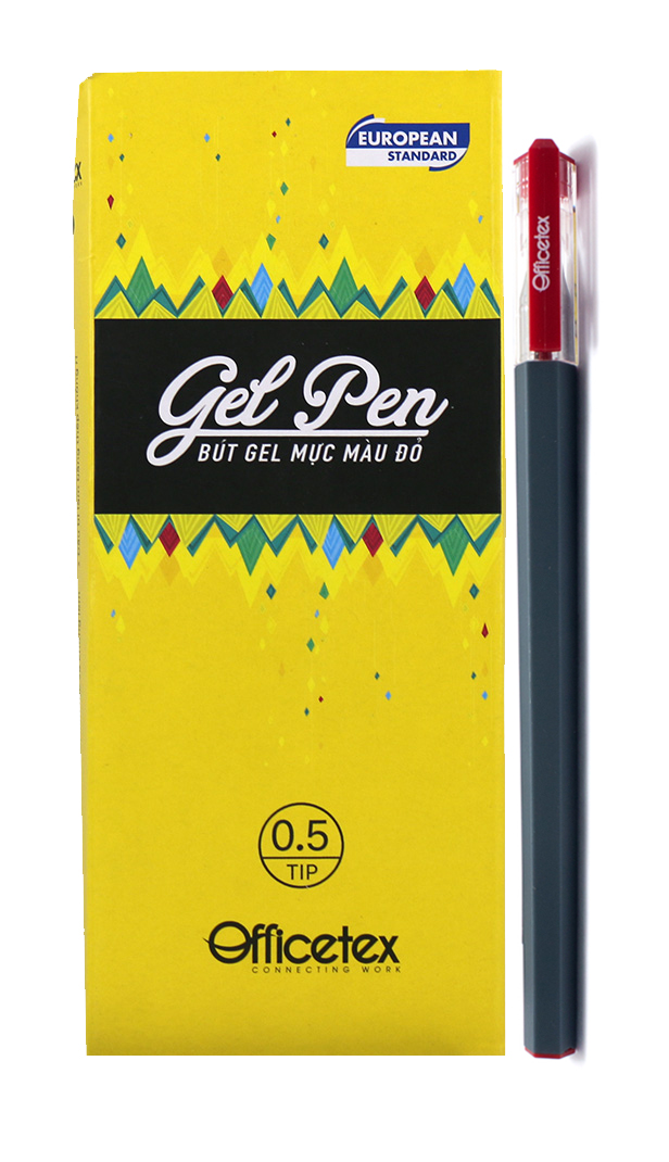Bút gel mực đỏ OT-GP005RE
