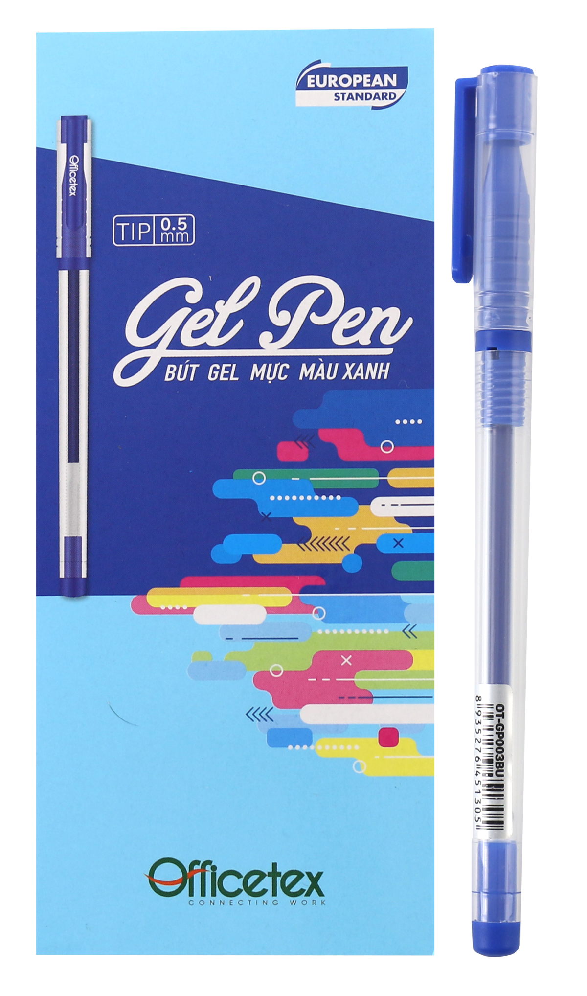 Bút gel mực xanh OT-GP003BU