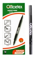 Bút lông dầu mực đen/OT-PM004BL (12 cây/hộp)