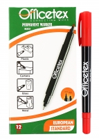 Bút lông dầu mực đỏ/OT-PM002RD (12 cây/hộp)