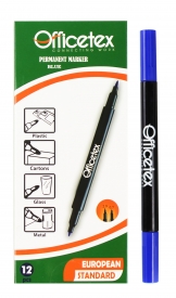 Bút lông dầu mực xanh OT-PM004BU (12 cây/hộp)