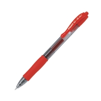 Bút gel G-2 mực đỏ BL-G2-7-R (12 cây/hộp)