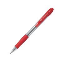 Bút bi Super Grip mực đỏ BPGP-10R-F-R (12 cây/hộp)