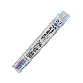 Combo ruột chì bấm Color Eno màu hồng - tím - xanh nhạt PLCR-7-PVSL (12 ống/hộp)