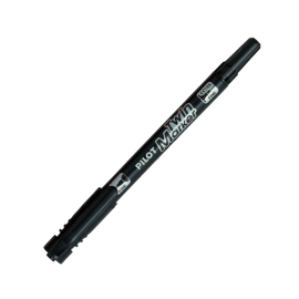 Bút lông dầu Twin Marker mực đen SCA-TM-B (12 cây/hộp)