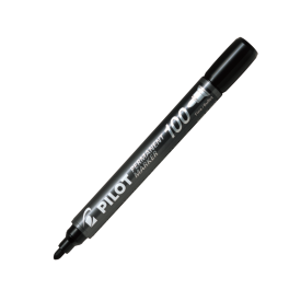 Bút lông dầu Permanent Marker 100 mực đen SCA-100-B (12 cây/hộp)