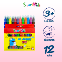 Bút Lông Màu 2 Đầu Rửa Được - Smart Kids WM06